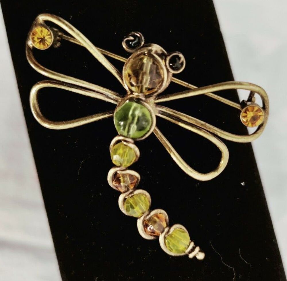 Lia Sophia Dragonfly Brooch